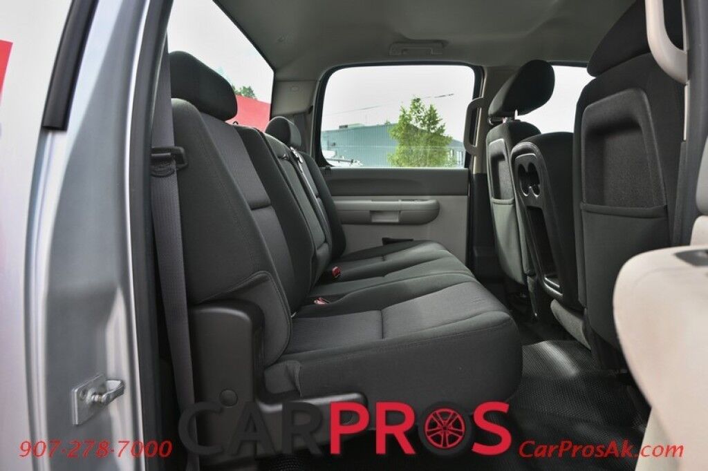 2013 GMC Sierra 2500HD Work Truck - 4X4 - Crew Cab - 6.0L V8 - Power Windows, Mirrors & Locks - Trailer Braking Control - Cruise Control - Engine Block Heater - Air Conditioning - Low Miles - Bedliner - 1 Owner Anchorage AK