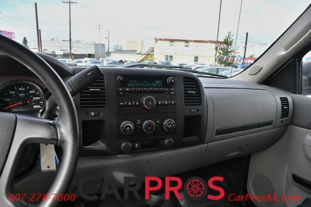 2013 GMC Sierra 2500HD Work Truck - 4X4 - Crew Cab - 6.0L V8 - Power Windows, Mirrors & Locks - Trailer Braking Control - Cruise Control - Engine Block Heater - Air Conditioning - Low Miles - Bedliner - 1 Owner Anchorage AK