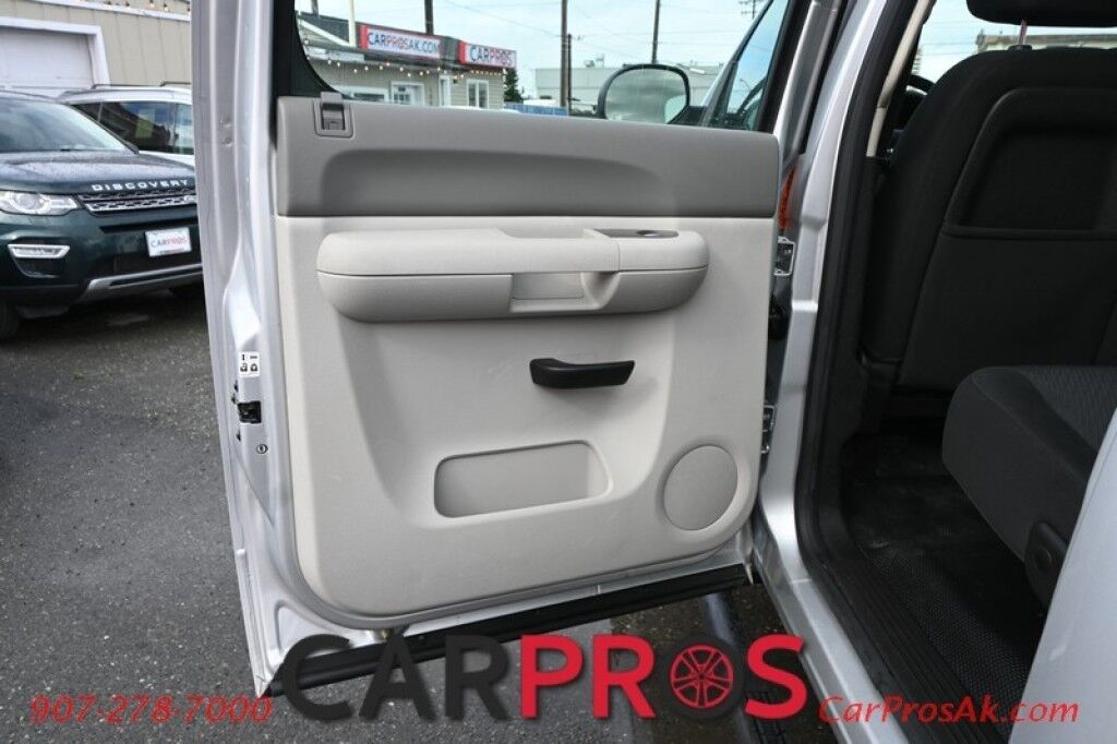 2013 GMC Sierra 2500HD Work Truck - 4X4 - Crew Cab - 6.0L V8 - Power Windows, Mirrors & Locks - Trailer Braking Control - Cruise Control - Engine Block Heater - Air Conditioning - Low Miles - Bedliner - 1 Owner Anchorage AK