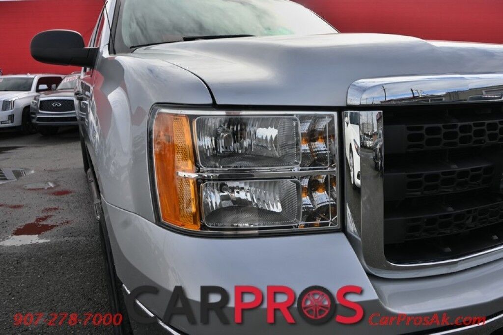 2013 GMC Sierra 2500HD Work Truck - 4X4 - Crew Cab - 6.0L V8 - Power Windows, Mirrors & Locks - Trailer Braking Control - Cruise Control - Engine Block Heater - Air Conditioning - Low Miles - Bedliner - 1 Owner Anchorage AK