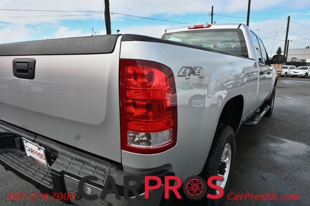 2013 GMC Sierra 2500HD Work Truck - 4X4 - Crew Cab - 6.0L V8 - Power Windows, Mirrors & Locks - Trailer Braking Control - Cruise Control - Engine Block Heater - Air Conditioning - Low Miles - Bedliner - 1 Owner Anchorage AK