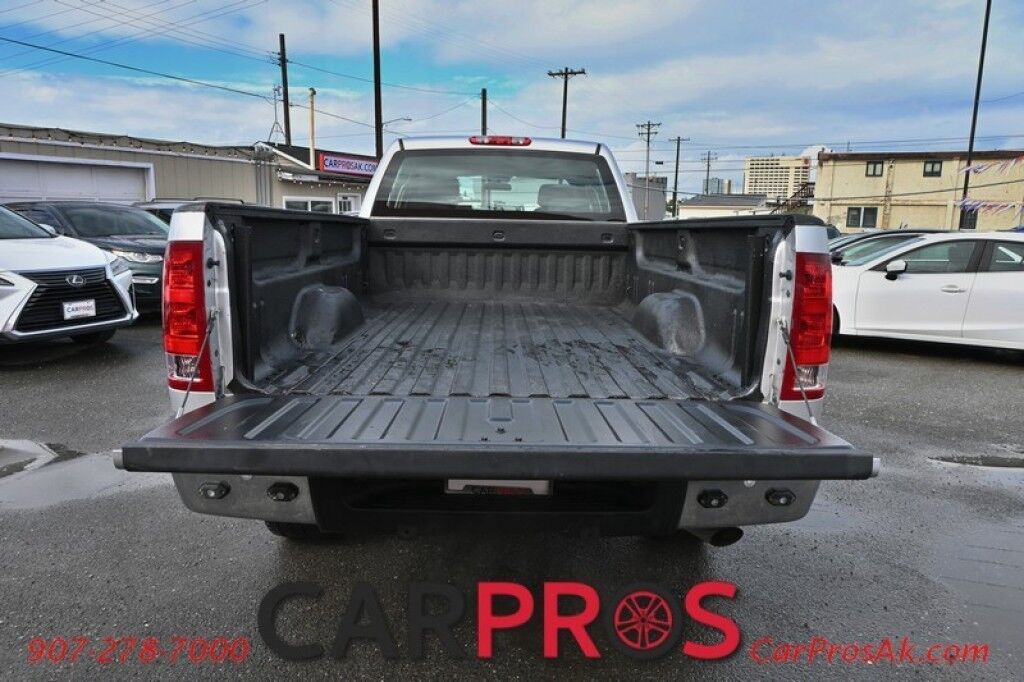 2013 GMC Sierra 2500HD Work Truck - 4X4 - Crew Cab - 6.0L V8 - Power Windows, Mirrors & Locks - Trailer Braking Control - Cruise Control - Engine Block Heater - Air Conditioning - Low Miles - Bedliner - 1 Owner Anchorage AK