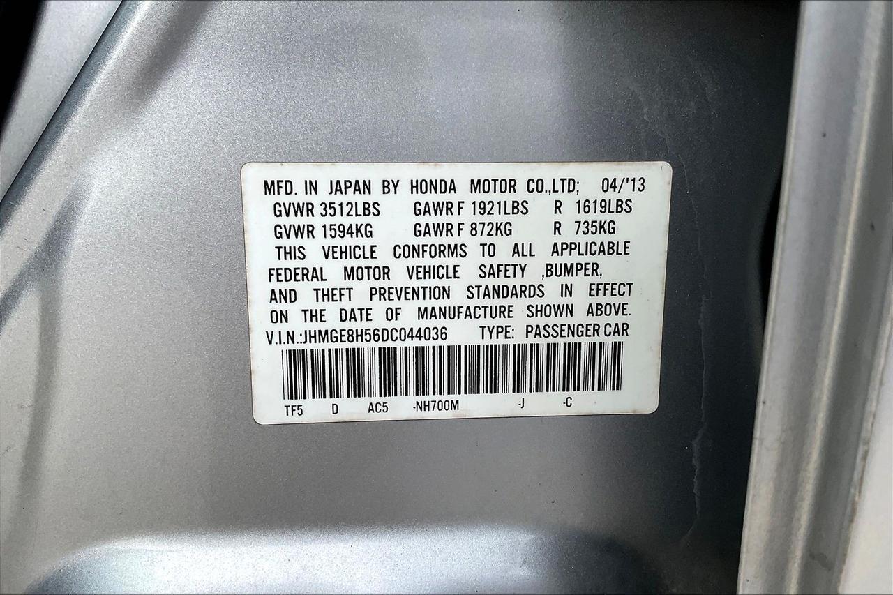 2013 HONDA FIT SPORT Houston TX