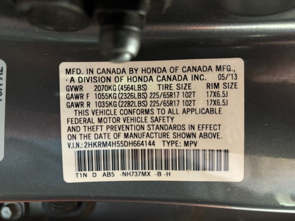 2013 Honda CR-V EX Franklin OH