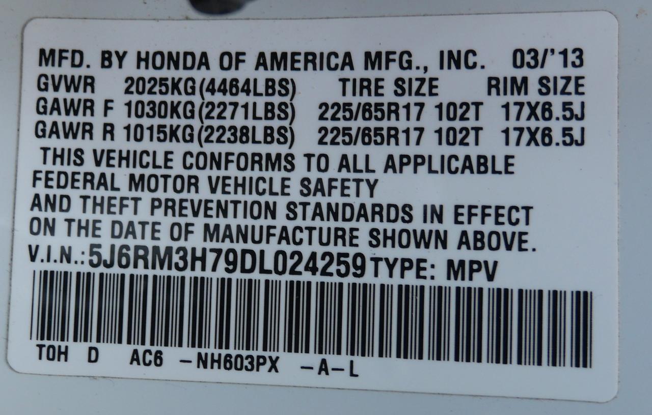 2013 Honda CR-V EX-L San Juan TX