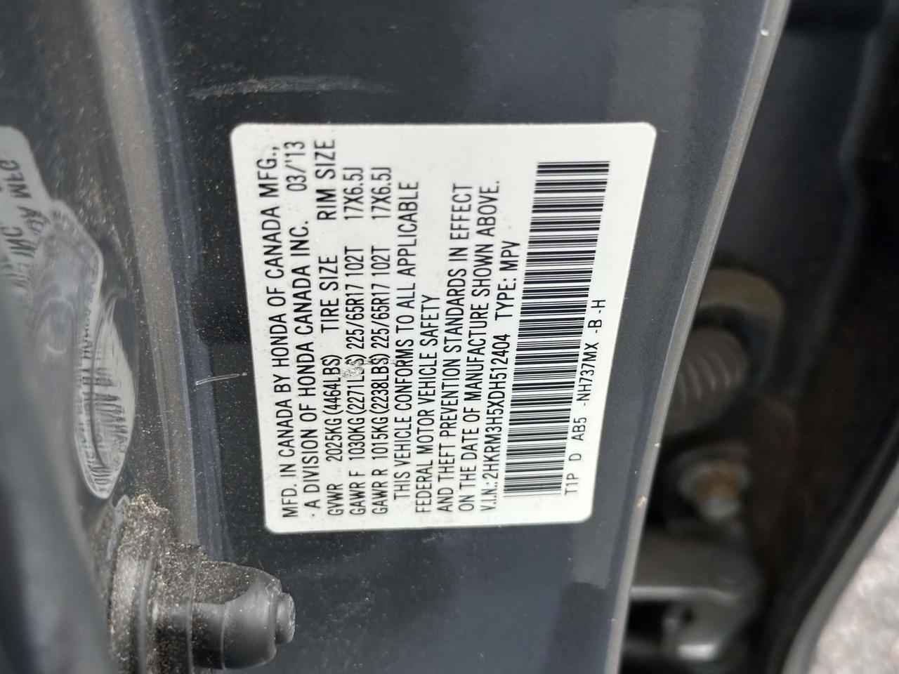 2013 Honda CR-V EX Alexandria VA