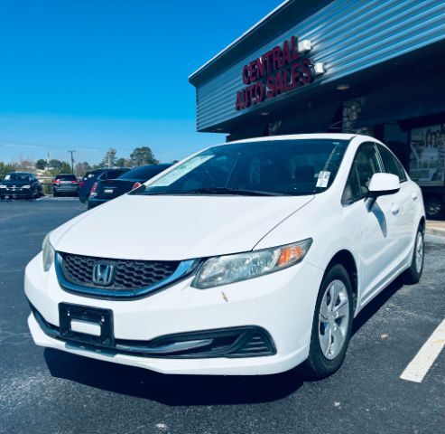 2013 Honda Civic- SD/SAR LX Sedan 5-Speed AT