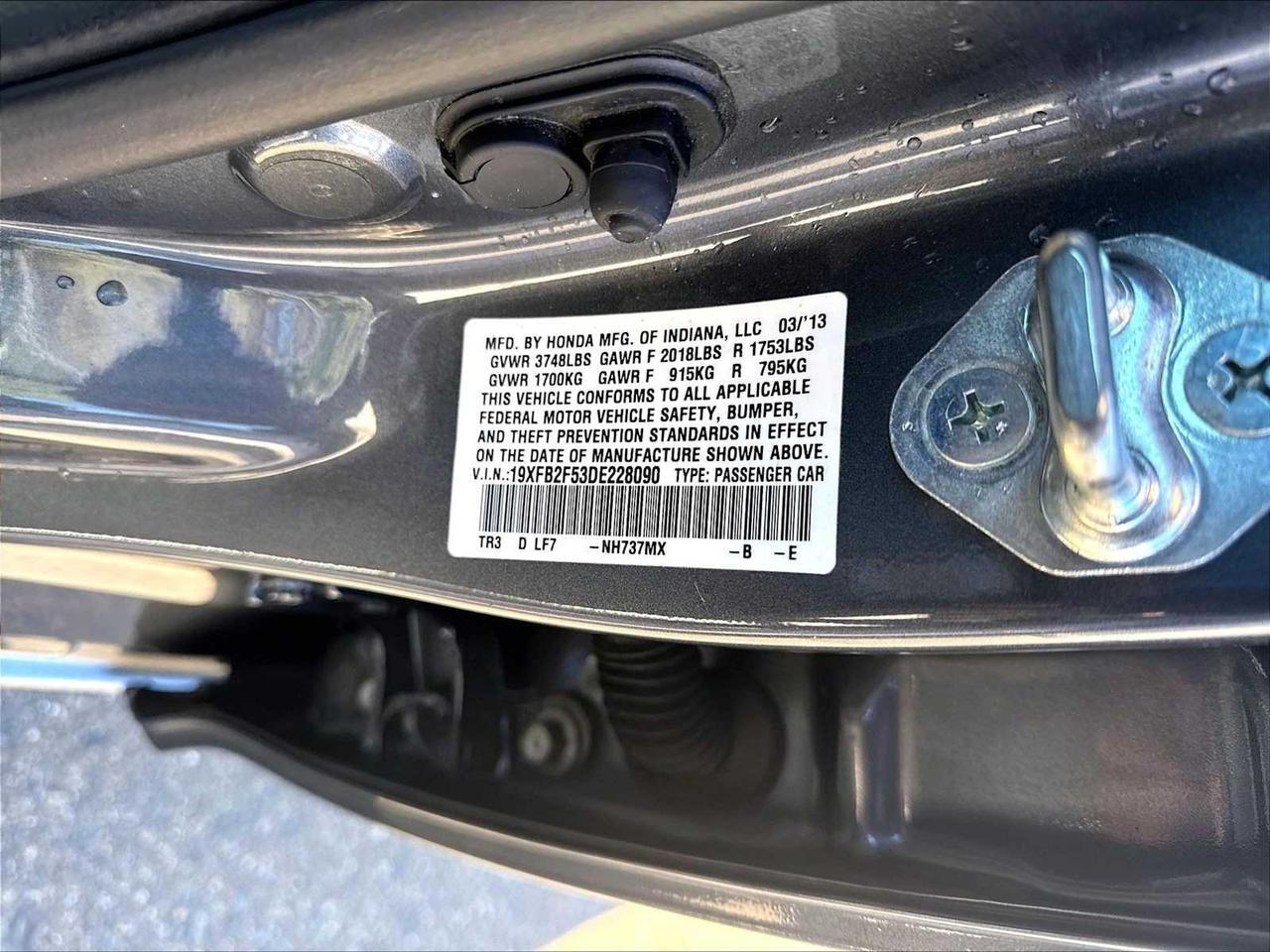 2013 Honda Civic LX Roseville CA