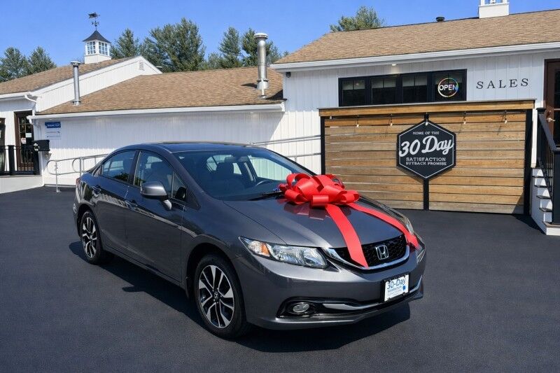 2013 Honda Civic Sdn EX-L - LEATHER - SUNROOF - ONLY 76K MILES
