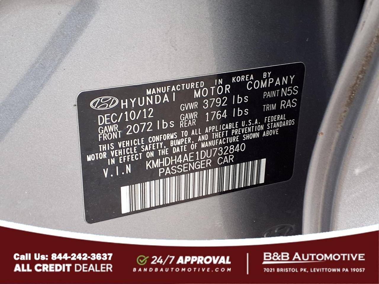 2013 Hyundai ELANTRA GLS Levittown PA