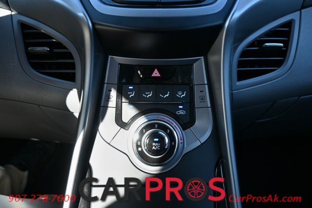 2013 Hyundai Elantra GLS - Automatic - Keyless Entry - Power Mirrors, Windows & Door Locks - Cruise Control - Air Conditioning - Alloy Wheels Anchorage AK