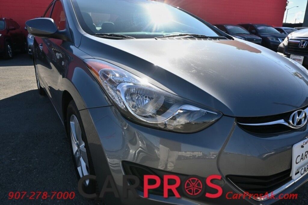 2013 Hyundai Elantra GLS - Automatic - Keyless Entry - Power Mirrors, Windows & Door Locks - Cruise Control - Air Conditioning - Alloy Wheels Anchorage AK