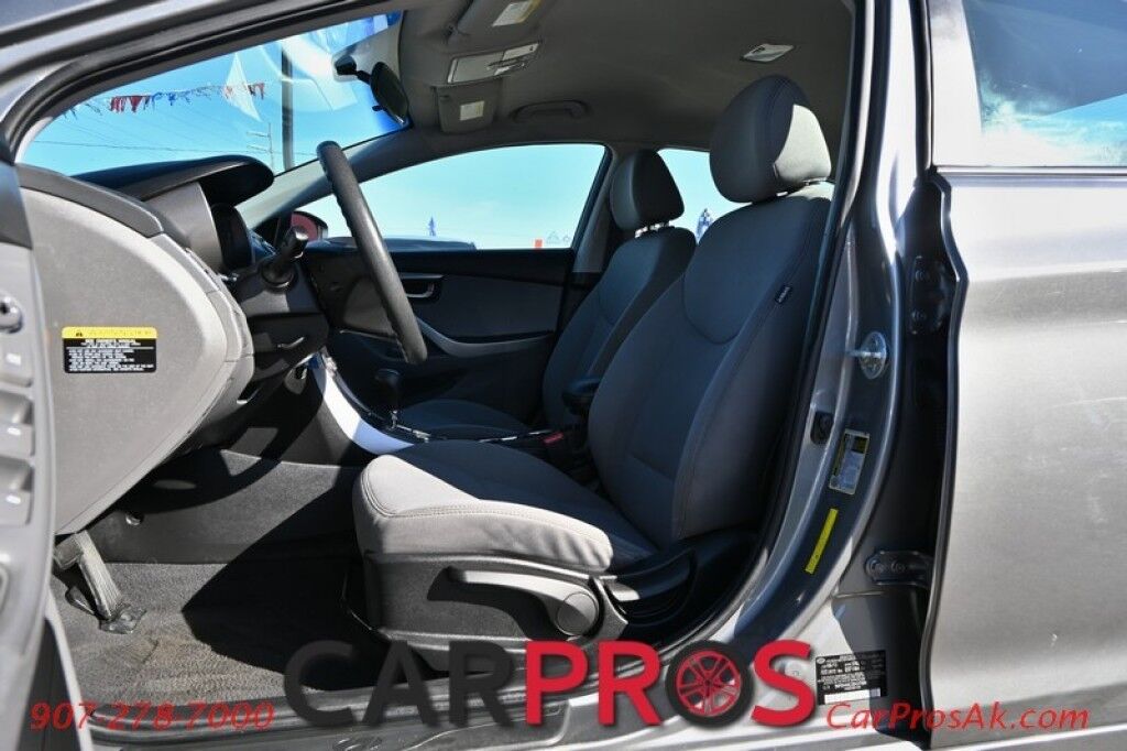 2013 Hyundai Elantra GLS - Automatic - Keyless Entry - Power Mirrors, Windows & Door Locks - Cruise Control - Air Conditioning - Alloy Wheels Anchorage AK