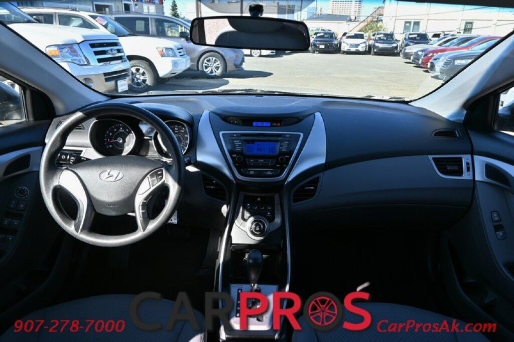 2013 Hyundai Elantra GLS - Automatic - Keyless Entry - Power Mirrors, Windows & Door Locks - Cruise Control - Air Conditioning - Alloy Wheels Anchorage AK