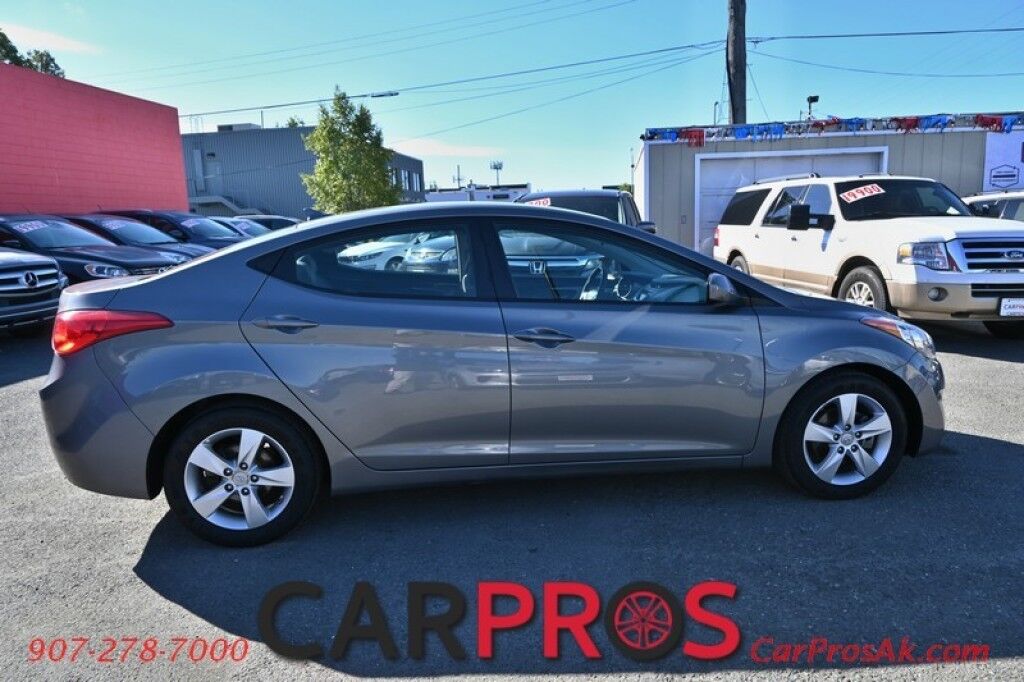2013 Hyundai Elantra GLS - Automatic - Keyless Entry - Power Mirrors, Windows & Door Locks - Cruise Control - Air Conditioning - Alloy Wheels Anchorage AK