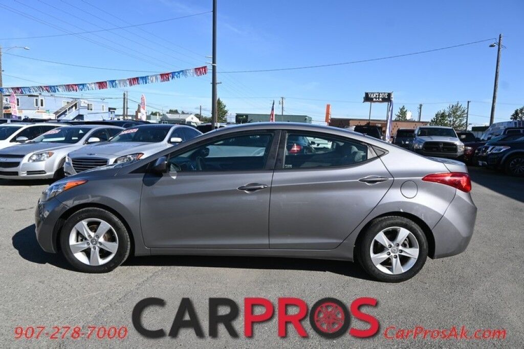 2013 Hyundai Elantra GLS - Automatic - Keyless Entry - Power Mirrors, Windows & Door Locks - Cruise Control - Air Conditioning - Alloy Wheels Anchorage AK