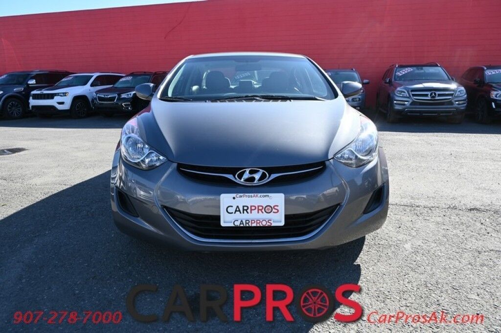 2013 Hyundai Elantra GLS - Automatic - Keyless Entry - Power Mirrors, Windows & Door Locks - Cruise Control - Air Conditioning - Alloy Wheels Anchorage AK