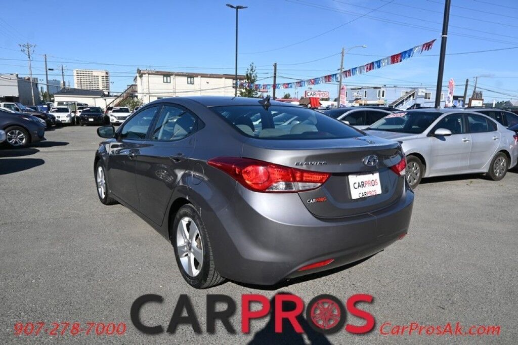2013 Hyundai Elantra GLS - Automatic - Keyless Entry - Power Mirrors, Windows & Door Locks - Cruise Control - Air Conditioning - Alloy Wheels Anchorage AK
