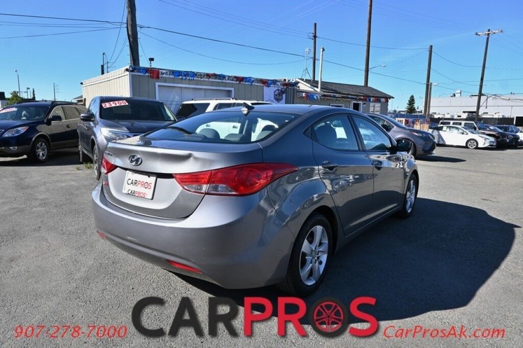2013 Hyundai Elantra GLS - Automatic - Keyless Entry - Power Mirrors, Windows & Door Locks - Cruise Control - Air Conditioning - Alloy Wheels Anchorage AK