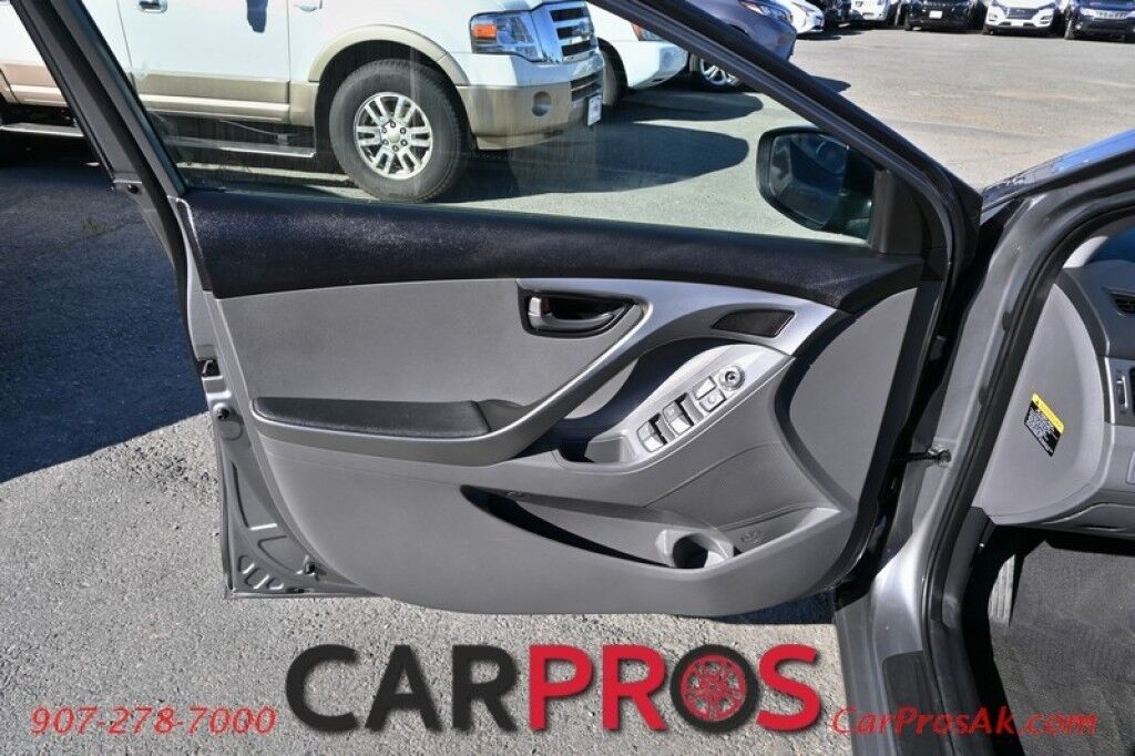 2013 Hyundai Elantra GLS - Automatic - Keyless Entry - Power Mirrors, Windows & Door Locks - Cruise Control - Air Conditioning - Alloy Wheels Anchorage AK
