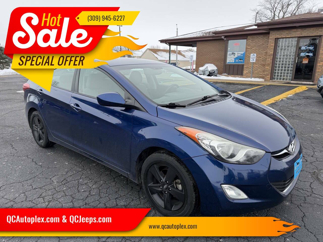 2013 Hyundai Elantra GLS 4dr Sedan 6A