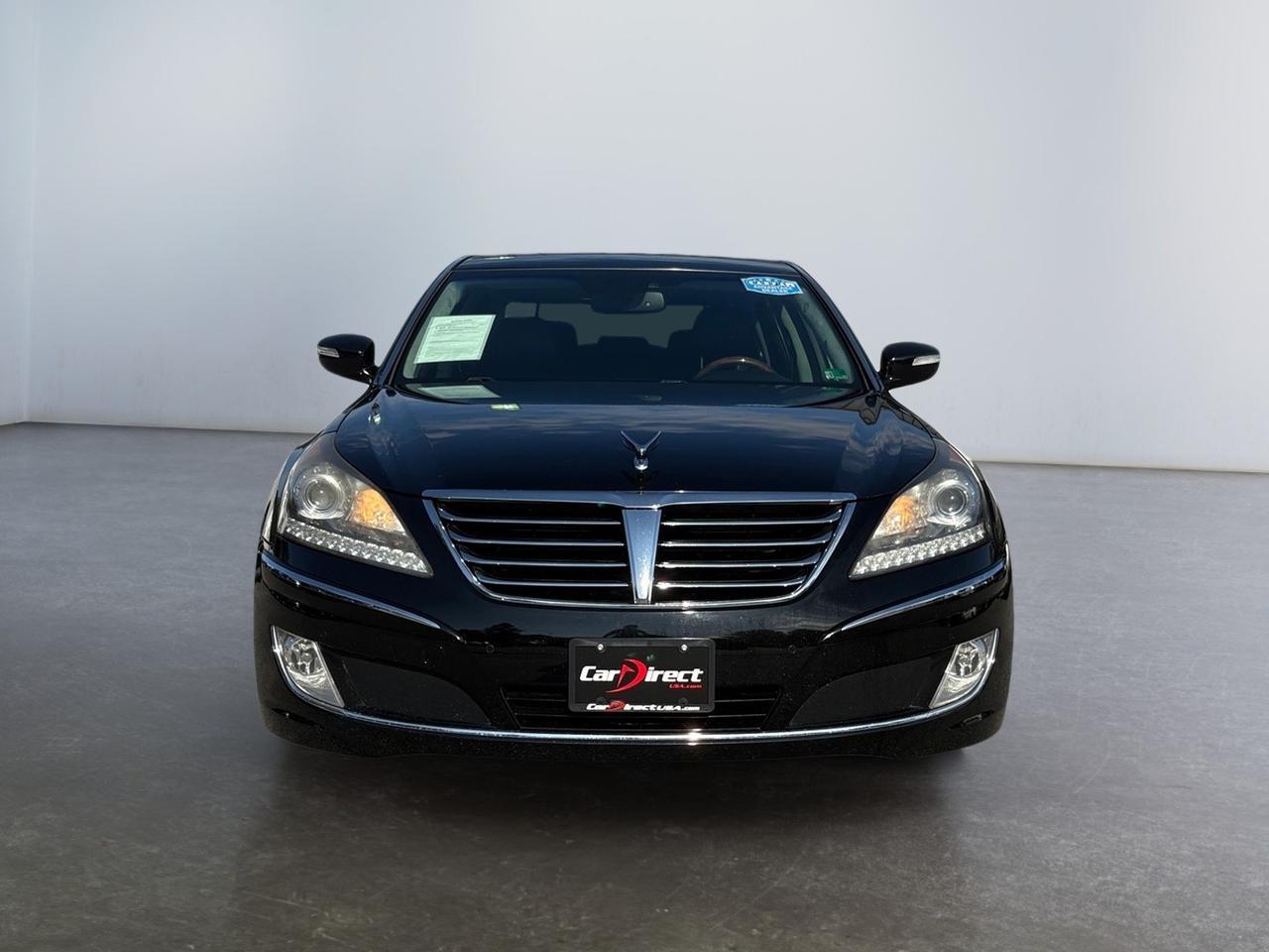 2013 Hyundai Equus Signature, NAVIGATION, BLUETOOTH, HEATED & VENTILATED SEATS, PUSH BUTTON START, HEATED REAR SEATS, TURN SIGNAL INDICATIORS, POWER SUNROOF, LOW MILEAGE, COME RIDE IN LUXURY AT CAR DIRECT! Virginia Beach VA