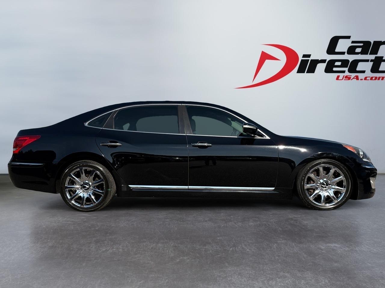 2013 Hyundai Equus Signature, NAVIGATION, BLUETOOTH, HEATED & VENTILATED SEATS, PUSH BUTTON START, HEATED REAR SEATS, TURN SIGNAL INDICATIORS, POWER SUNROOF, LOW MILEAGE, COME RIDE IN LUXURY AT CAR DIRECT! Virginia Beach VA