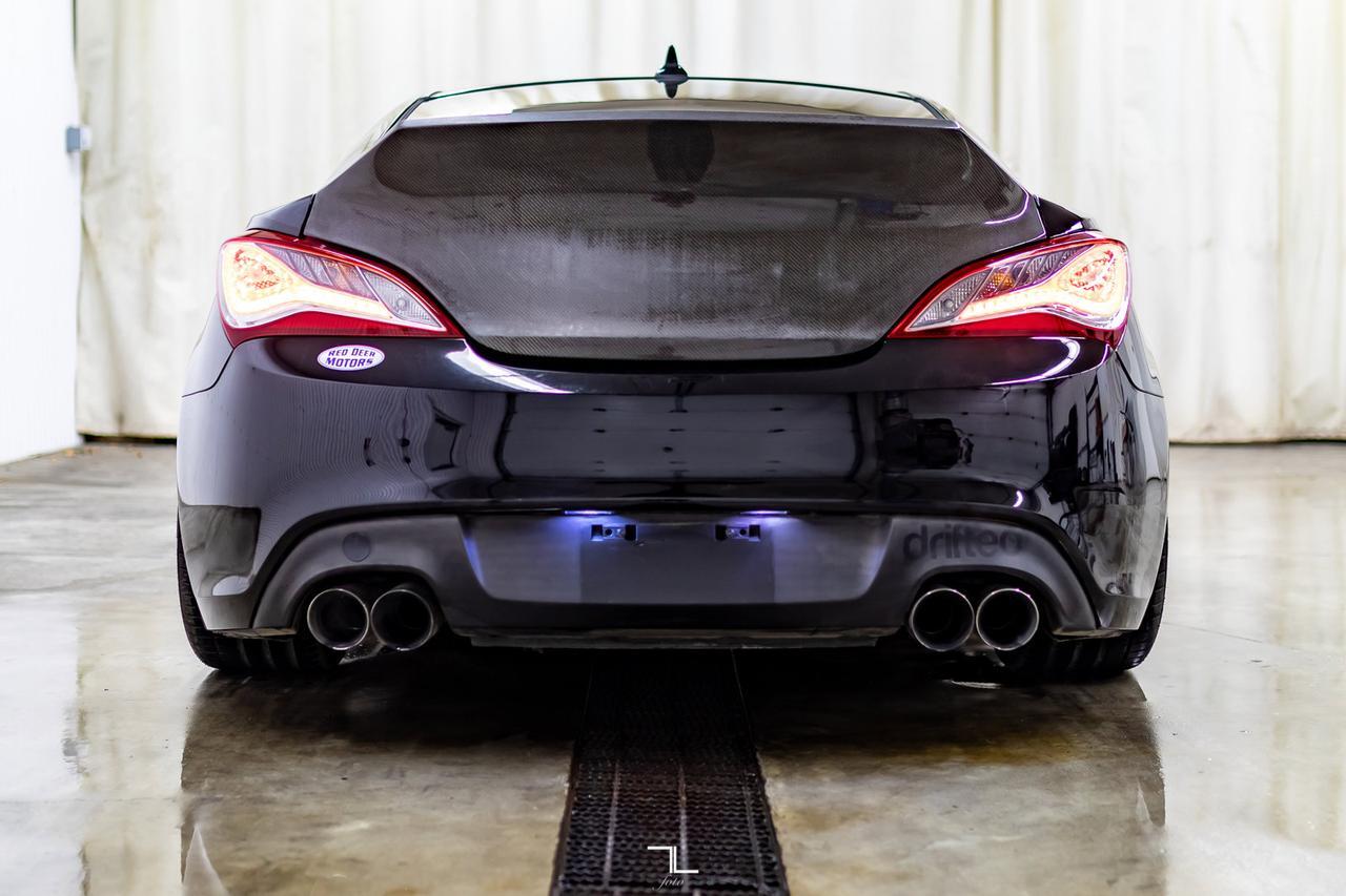 2013 Hyundai Genesis Coupe GT Manual Leather Roof Nav 19" Wheels Red Deer AB