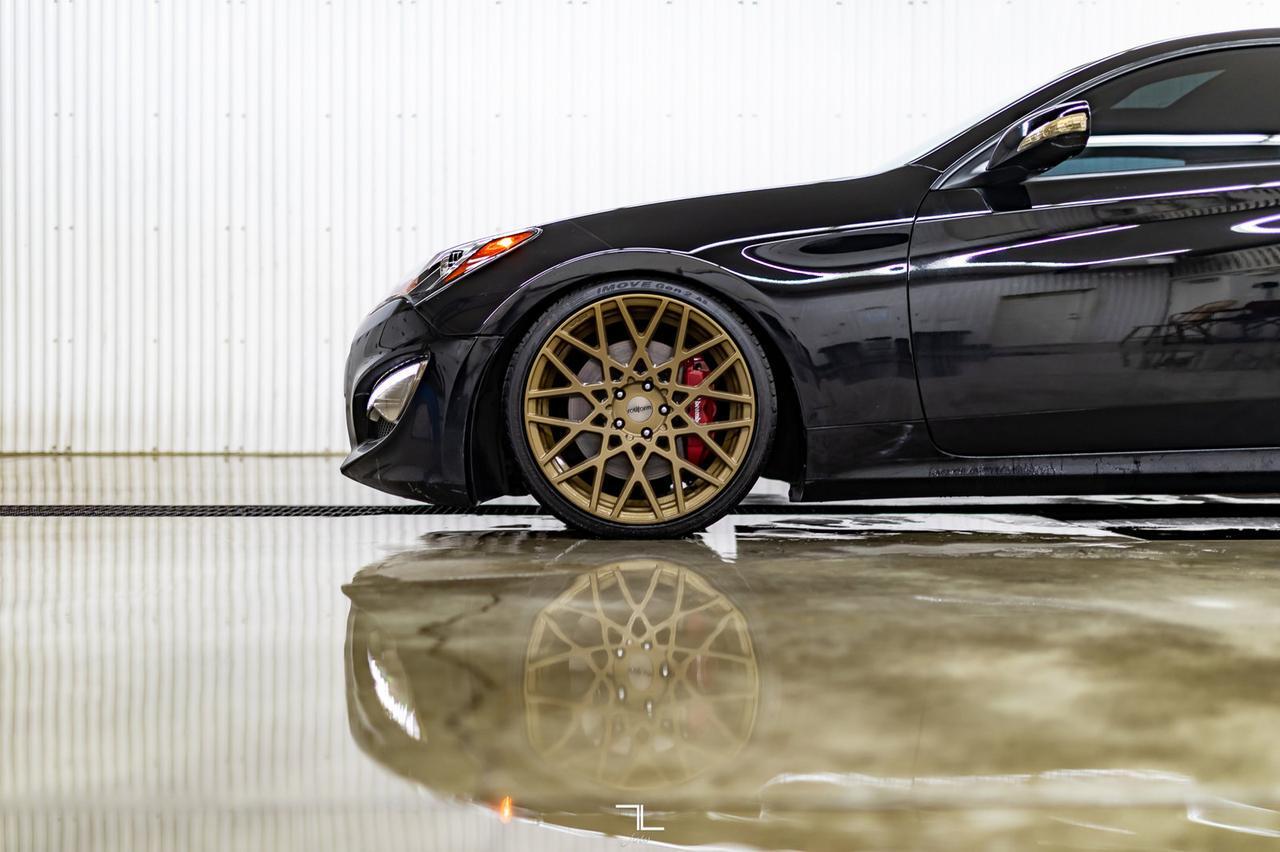 2013 Hyundai Genesis Coupe GT Manual Leather Roof Nav 19" Wheels Red Deer AB