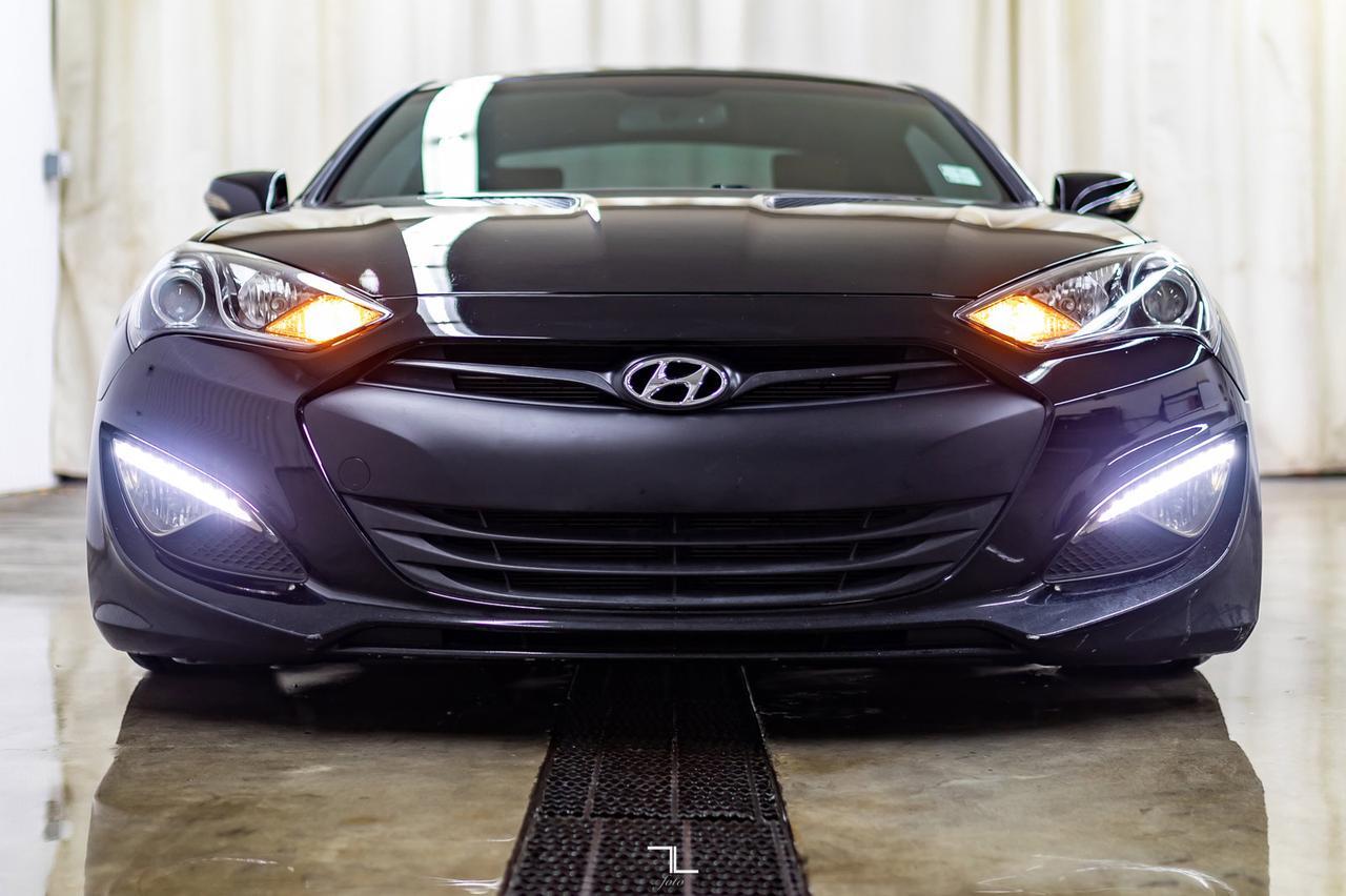 2013 Hyundai Genesis Coupe GT Manual Leather Roof Nav 19" Wheels Red Deer AB