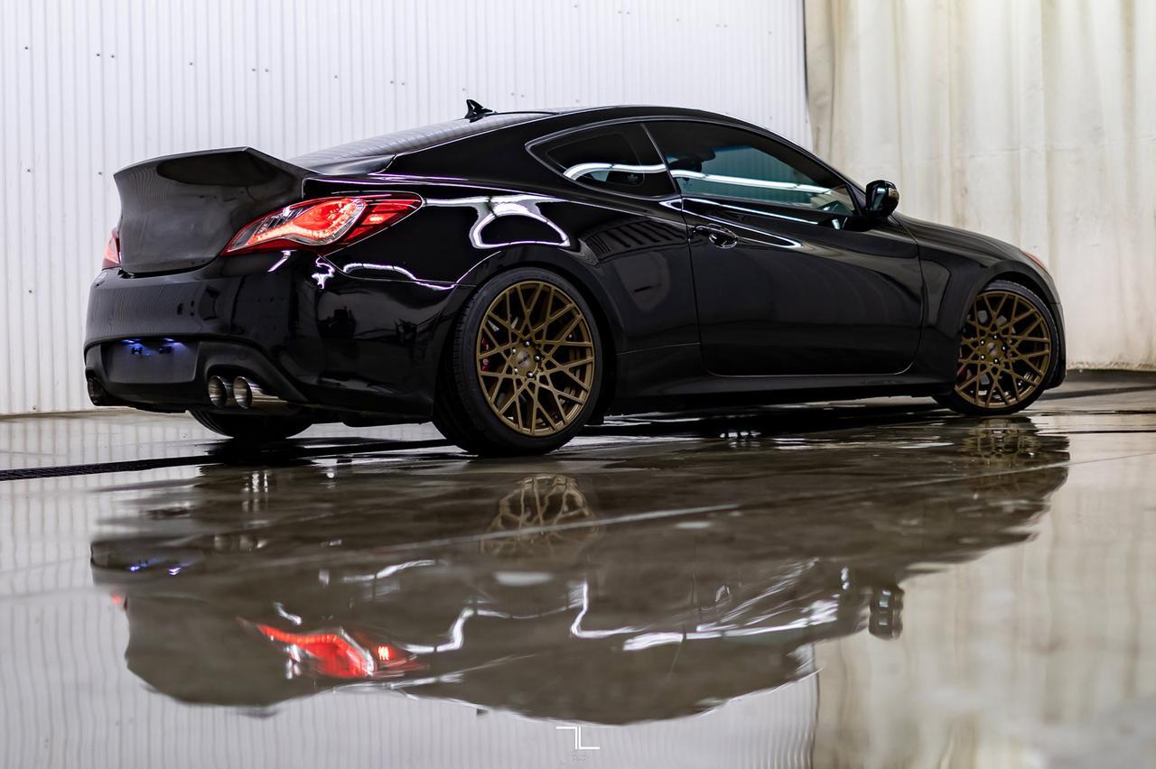 2013 Hyundai Genesis Coupe GT Manual Leather Roof Nav 19" Wheels Red Deer AB