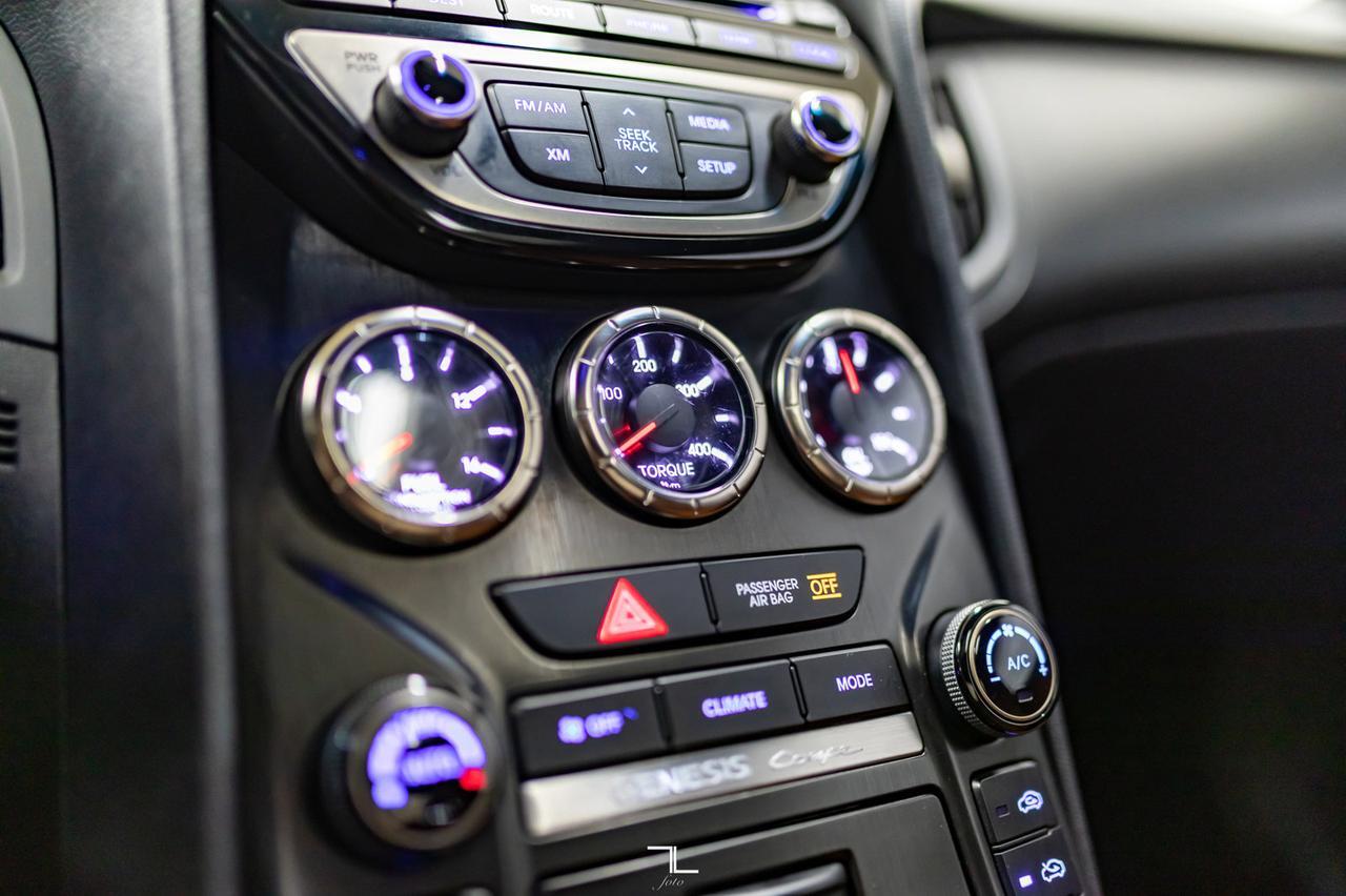 2013 Hyundai Genesis Coupe GT Manual Leather Roof Nav 19" Wheels Red Deer AB