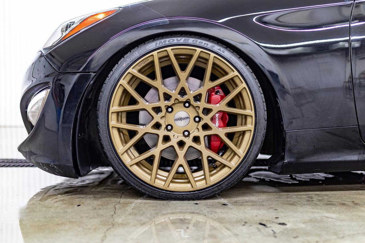 2013 Hyundai Genesis Coupe GT Manual Leather Roof Nav 19" Wheels Red Deer AB