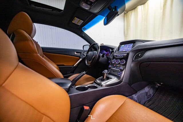 2013 Hyundai Genesis Coupe GT Manual Leather Roof Nav 19&quot; Wheels Red Deer AB