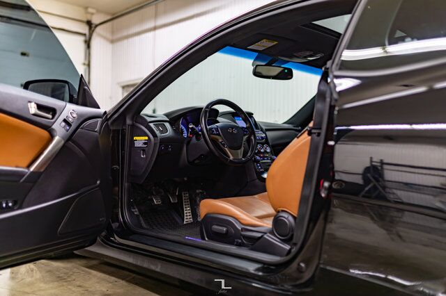 2013 Hyundai Genesis Coupe GT Manual Leather Roof Nav 19&quot; Wheels Red Deer AB