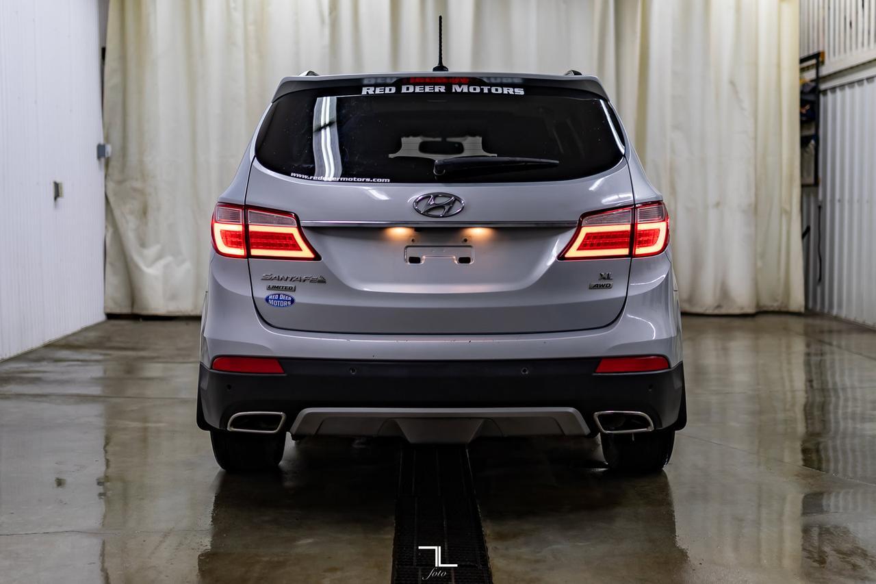 2013 Hyundai Santa Fe XL AWD Limited Leather Roof Nav BCam Red Deer AB
