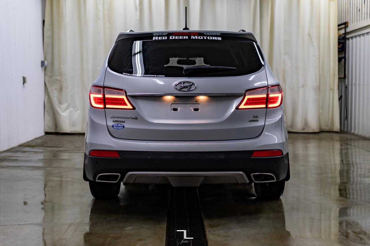 2013 Hyundai Santa Fe XL AWD Limited Leather Roof Nav BCam Red Deer AB