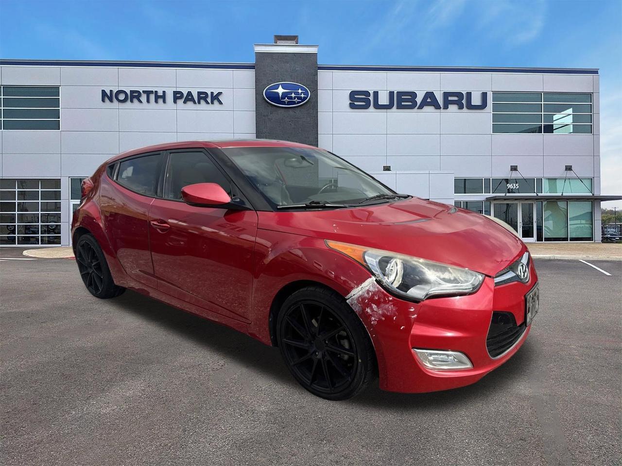 2013 Hyundai Veloster w/Gray Int