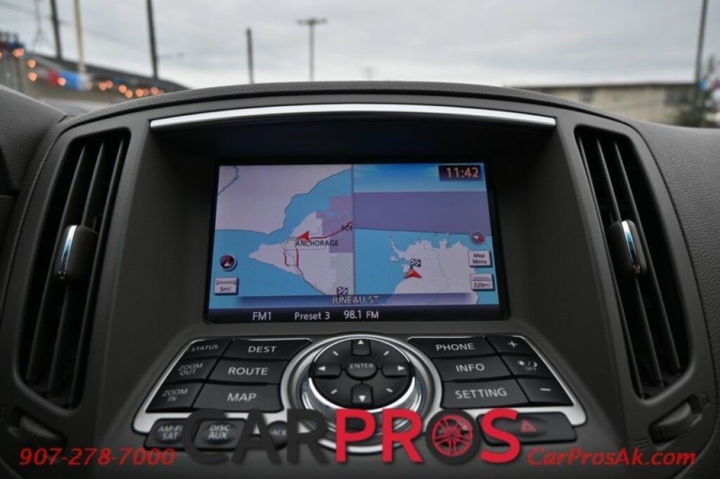 2013 INFINITI G37 X - 3.7L V6 - Automatic - All Wheel Drive - Front Leather Heated Seats - Bluetooth - Navigation - Backup Camera - Sunroof Anchorage AK