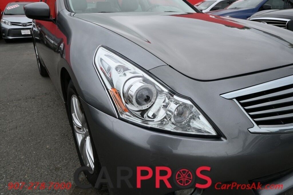 2013 INFINITI G37 X - 3.7L V6 - Automatic - All Wheel Drive - Front Leather Heated Seats - Bluetooth - Navigation - Backup Camera - Sunroof Anchorage AK