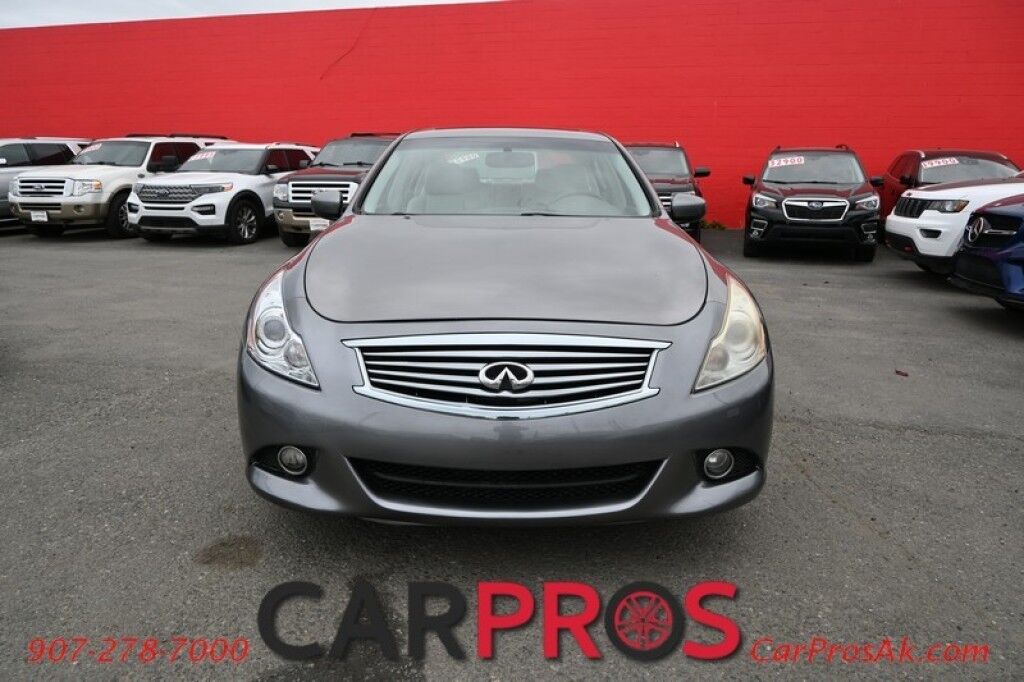 2013 INFINITI G37 X - 3.7L V6 - Automatic - All Wheel Drive - Front Leather Heated Seats - Bluetooth - Navigation - Backup Camera - Sunroof Anchorage AK