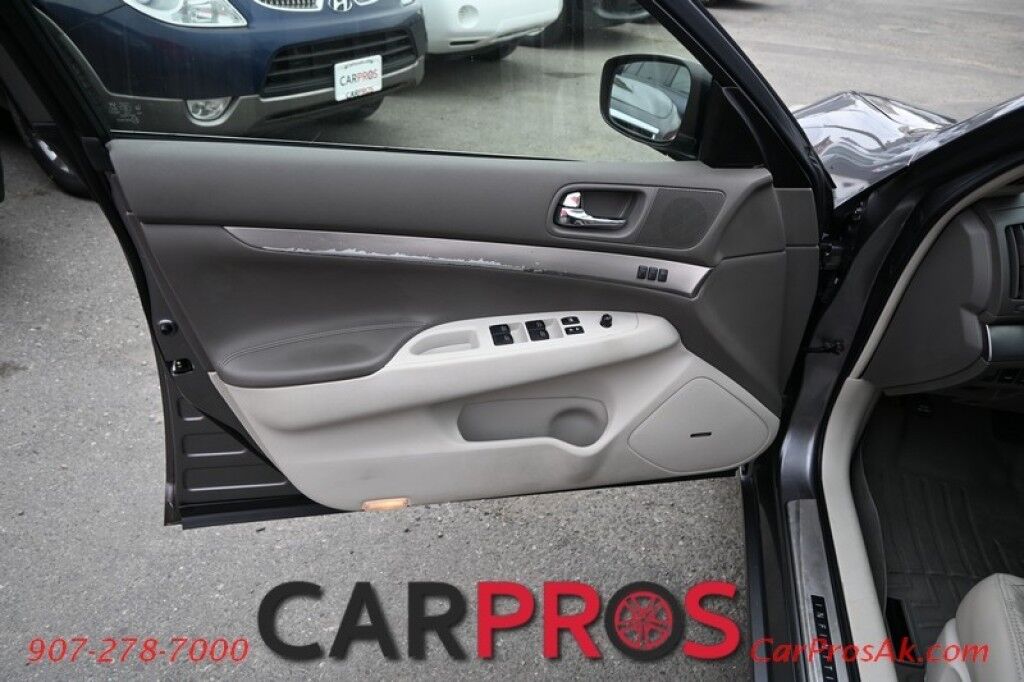 2013 INFINITI G37 X - All Wheel Drive - 3.7L V6 - Automatic - Front Leather Heated Seats - Bluetooth - Navigation - Backup Camera - Sunroof Anchorage AK