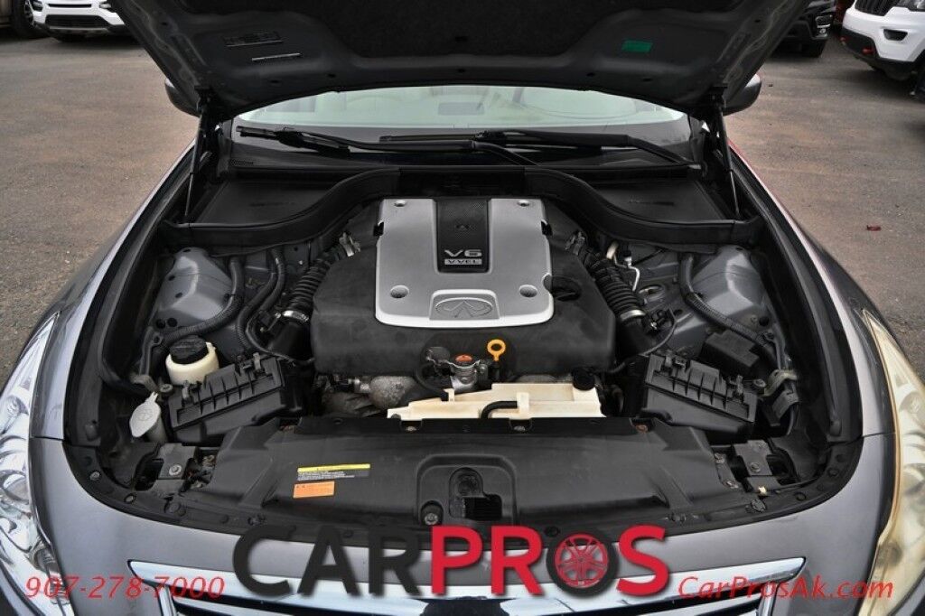 2013 INFINITI G37 X - All Wheel Drive - 3.7L V6 - Automatic - Front Leather Heated Seats - Bluetooth - Navigation - Backup Camera - Sunroof Anchorage AK