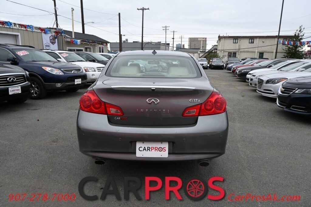 2013 INFINITI G37 X - All Wheel Drive - 3.7L V6 - Automatic - Front Leather Heated Seats - Bluetooth - Navigation - Backup Camera - Sunroof Anchorage AK