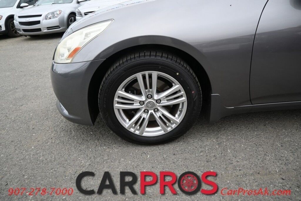 2013 INFINITI G37 X - All Wheel Drive - 3.7L V6 - Automatic - Front Leather Heated Seats - Bluetooth - Navigation - Backup Camera - Sunroof Anchorage AK