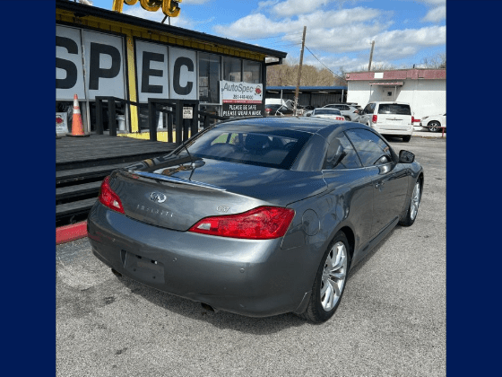 2013 Infiniti G Convertible Base Houston TX