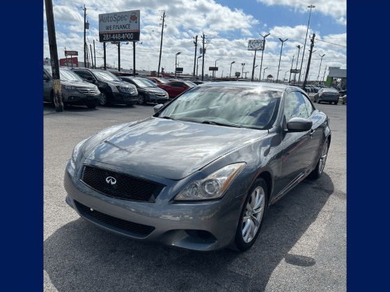 2013 Infiniti G Convertible Base Houston TX