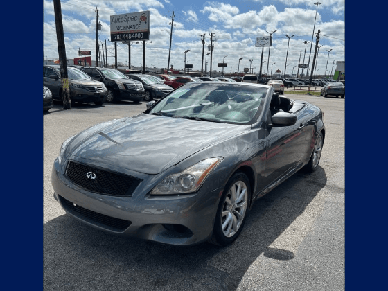 2013 Infiniti G Convertible Base Houston TX