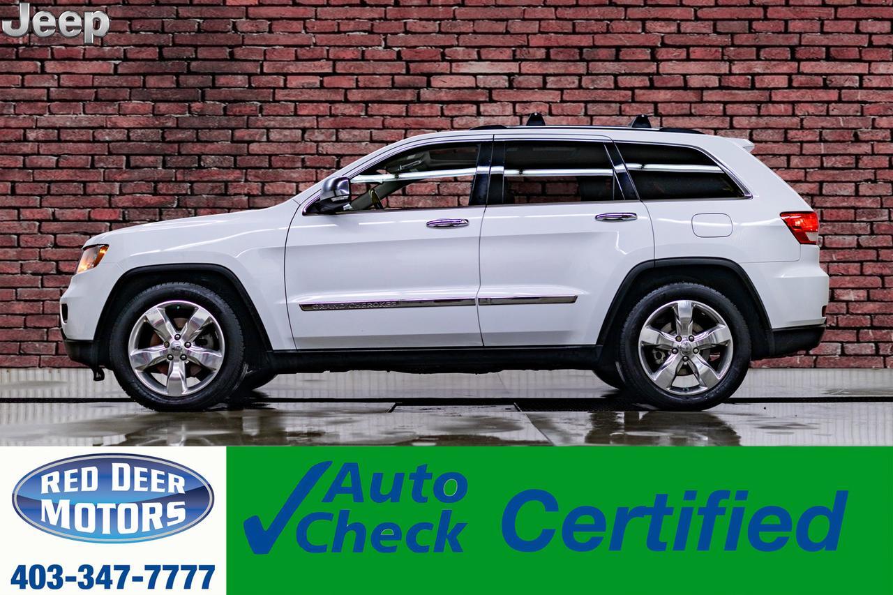 2013 Jeep Grand Cherokee 4x4 Overland Leather Roof Nav BCam