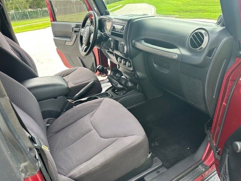 2013 Jeep WRANGLER SPORT MANUAL 4x4 LIFTED NEW TIRES COLD AC RUNS GREAT FREE SHIPPING IN FLORIDA Sarasota FL